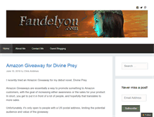 Tablet Screenshot of fandelyon.com